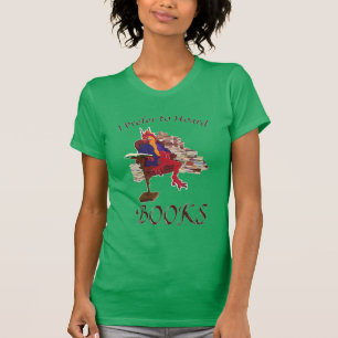 T-shirt Je préfère amasser des livres