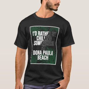 T-shirt Je Préfère Chaler Sur Dona Paula Beach India