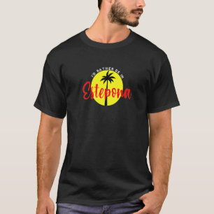 T-shirt Je préfère être à Estepona - Plage Vacation Blue P