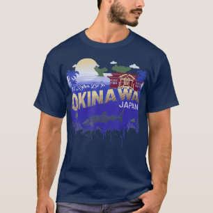 T-shirt Je préfère être dans Okinawa Japon Souvenir Vin