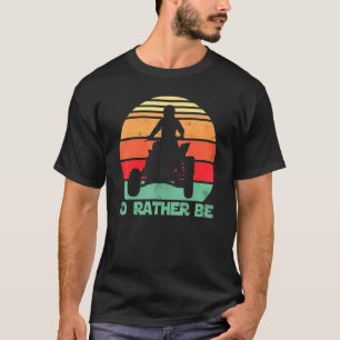 T-shirt Je Préfère Faire Du Quad Bikes Atv Brap