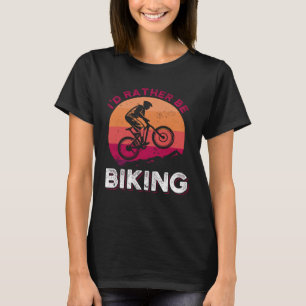 T-shirt Je Préfère Faire Du Vélo VTT VTT VTT VTT