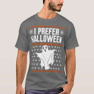 T-shirt Je préfère Halloween sale Noël