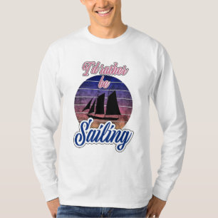 T-shirt Je préfère naviguer