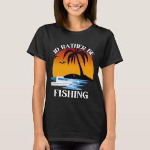 T-SHIRT JE PRÉFÈRE PÊCHER