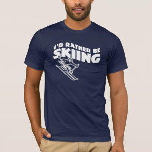 T-shirt Je préfère skier (homme)