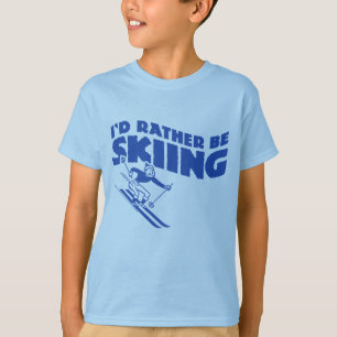 T-shirt Je préfère skier (homme)