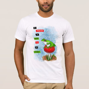 T-shirt Je préfère une grenouille à un prince Artwork de