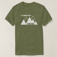 Je préférerais être à Ashland Oregon Mountain