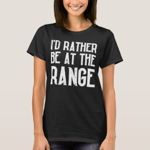 T-shirt Je Préférerais Être À L'Amoureux Des Armes De Gamm
