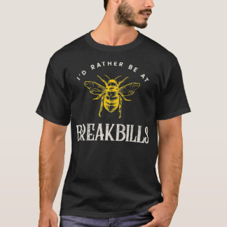 T-shirt Je Préférerais Être Au Petit Déjeuner Les Magicien