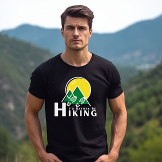 T-shirt Je Préférerais Être Randonnée