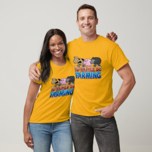 T-shirt Je préférerais faire de l'agriculture ! (agricultu