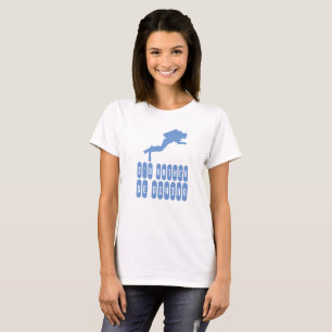 T-shirt Je préférerais plonger. Chemise pour plongeurs