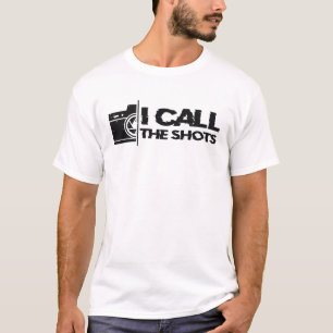 T-shirt Je prends les choses en main Design noir décontrac