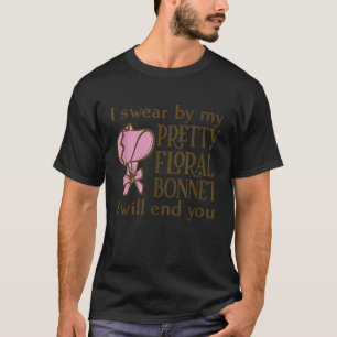 T-shirt Je Prends Ma Jolie Bonnet Florale Je Vous Finirai