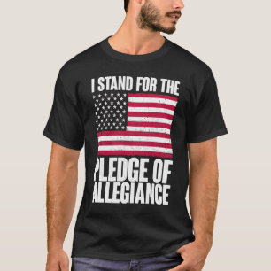 T-shirt Je Prends Position Pour Le Promesse D'Allégeance