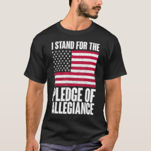 T-shirt Je Prends Position Pour Le Promesse D'Allégeance F