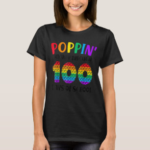 T-shirt Je Presse Mon Chemin À Travers 100 Jours D'Enfants