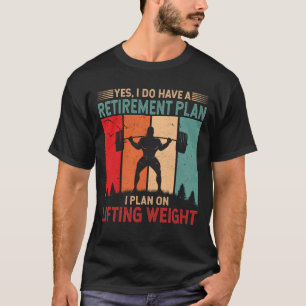 T-shirt Je prévois sur le Lifting Weight Strength Sports G