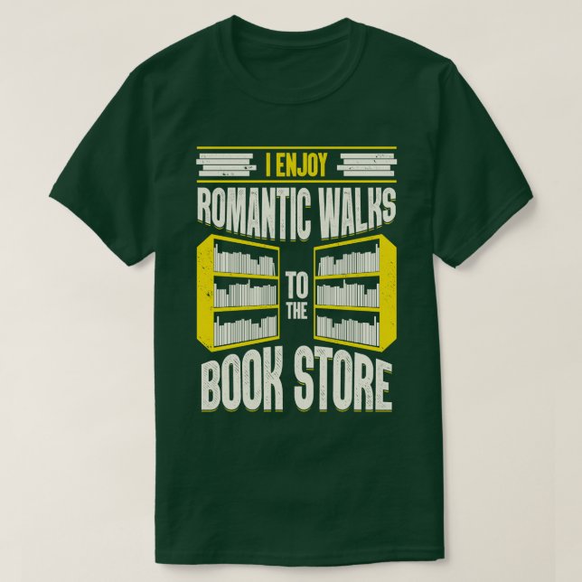 T-shirt Je Profite De Marches Romc Jusqu'Au Libraire (Design devant)