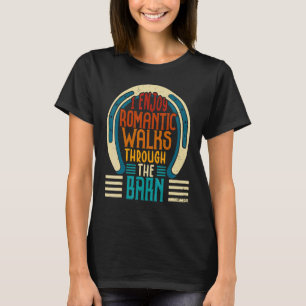 T-shirt Je Profite De Promenades Romantiques à Travers La 