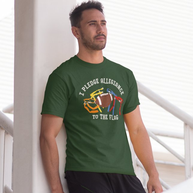 T-shirt Je promets l'allégeance au drapeau (Créateur téléchargé)