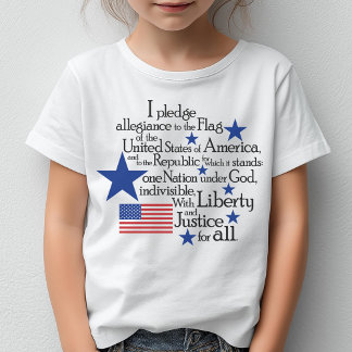 T-shirt Je promets l'allégeance au drapeau de l'Union