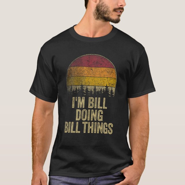 T-shirt JE PROPOSE LE PROJET DE LOI CHOSES Drôle Rétro Nom (Devant)