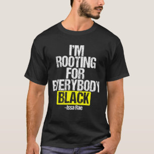 T-shirt JE RACINE POUR TOUT LE MONDE BLACK BLM Power