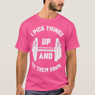 T-shirt Je Ramasse Des Choses Et Les Remets En Place Drôle