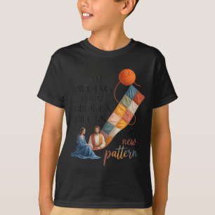 T-shirt Je recolle vos morceaux cassés en un nouveau motif