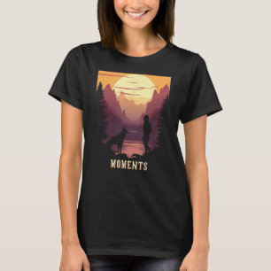 T-shirt Je recueille des moments pas des choses rencontre