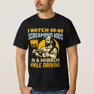 T-shirt Je Regarde 40 - 60 Enfants Qui Crient Dans Le Miro