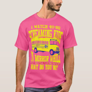 T-shirt Je Regarde Des Enfants Qui Crient Dans Un Cadeau M