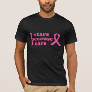 T-shirt Je regarde fixement puisque je m'inquiète