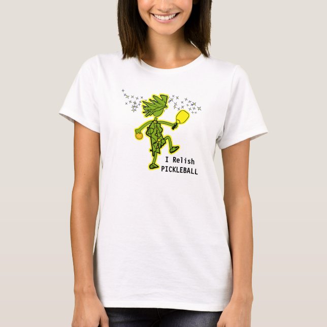 T-shirt Je Relish Pickleball Shirts & Cadeaux (Devant)