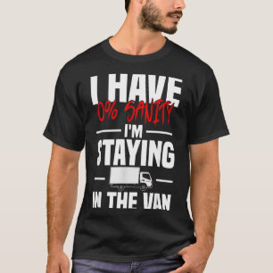 T-shirt Je reste dans le van drôle Phasmophobia Femmes
