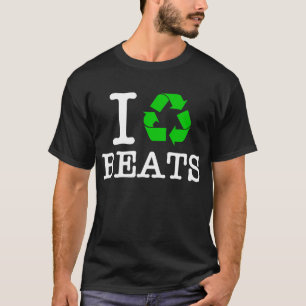 T-shirt Je réutilise des battements