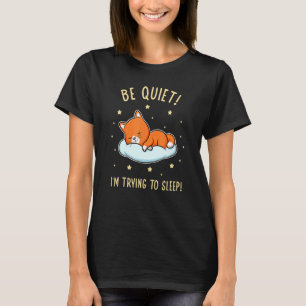 T-shirt Je Rêve De Dormir Mignon Chat Chat Endormi Nuit Py