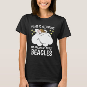 T-shirt Je Rêve De Dormir Naps Pj Beagle Pajama