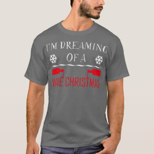 T-shirt Je rêve d'un vin Noël drôle Vin Christ