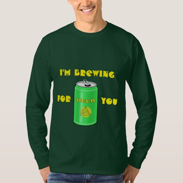 T-SHIRT JE REVIENS POUR VOUS-BASIC LONG SLEEVE TEE (Devant)