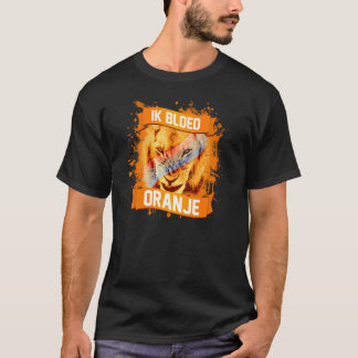 T-shirt Je saigne l'orange (le football néerlandais)