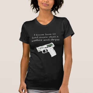 T-shirt Je sais charger plus qu'un joint et un