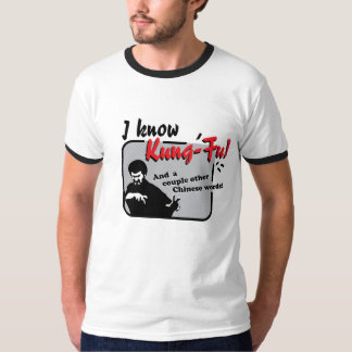 T-shirt Je sais le fu de Kung !