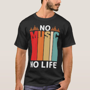 T-shirt Je sais que c'est seulement Musique et Rock et Rol
