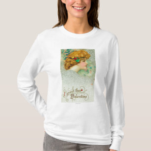 T-shirt Je salue la femme de Thee Valentine