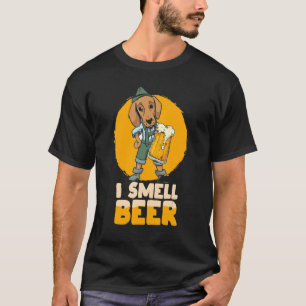 T-shirt Je Sens Bière Chien En Bavarois Oufit Parti Allema