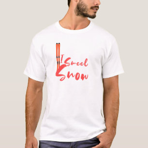 T-shirt Je Sens La Neige